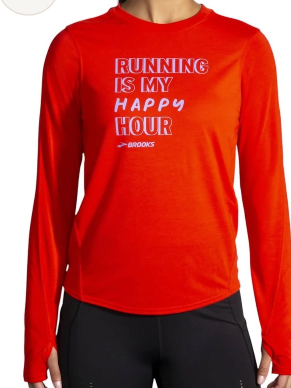 Brooks Distance Graphic Long Sleeve Tee